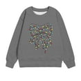 thumbnail image 4 of Rohuuque Children's Casual Pullover,Kids Round Neck Long Sleeved Sweatshirt Top With Patterns 1 Years Gray, 4 of 4