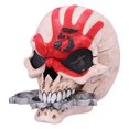thumbnail image 3 of Officially Licensed Five Finger Death Punch Mascot Skull Box, Bone, 18cm, 3 of 4