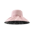thumbnail image 1 of Sombrero de sol Yuyangstore para mujer Sombrero de cubo flexible Gorras de playa Rosa, 1 of 8