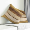 thumbnail image 3 of Vintage Yellow Wood Pillow Covers 16x16 Inch Decorative Throw Pillow Cover, Farmhouse Retro Wooden Plank Sofa Pillowcases Accent Cushion Case Home Decor Bedroom Living Room, 3 of 6