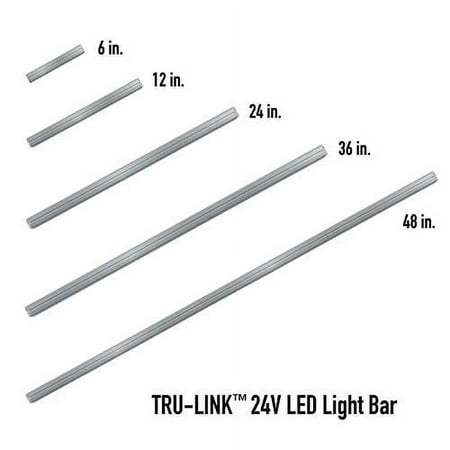 

Diode LED TRU-Link 24V Light Bar 3000K 24 in Black 90+ CRI 9.6W