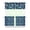 White-267, variant on Spiral Seashell Kitchen Curtains Set Nautical Starfish Shell Coral Sea Life Cute Tropical Marine Beach Fish Tier and Valance Curtains
