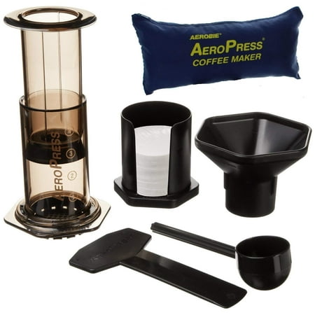 Aerobie Aeropress Coffee Maker with Bag (Best Way To Make Aeropress Coffee)