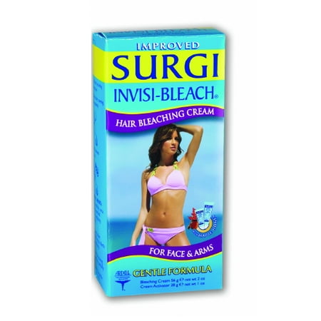 6 Pack Surgi Invisi Bleach Hair Bleaching Cream Face Arms
