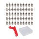 thumbnail image 1 of Spikes de calzado de pista de 50x de pista y cross country con espigas llave de llave de llave de llave de llave de para deportes de Rojo, 1 of 8