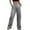 F-a-Gray, variant on Women High Waisted Cargo Pants Stretchy Wide Leg Casual Chino Pants Outdoor Hiking Travel Trousers with Pockets Black S