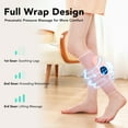 thumbnail image 3 of Rechargeable Leg Massager, ABS Leg Massager Discomfort Relief Cordless  for Home, 3 of 7