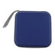 thumbnail image 1 of Estuche de plástico para 40 discos, funda protectora para CD y DVD, carpeta de almacenamiento para CD de 15 x 15 cm Azul, 1 of 9