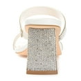 thumbnail image 4 of Journee Womens Shandee Rhinestone Detail Block Heel Evening Dress Sandals, 4 of 10