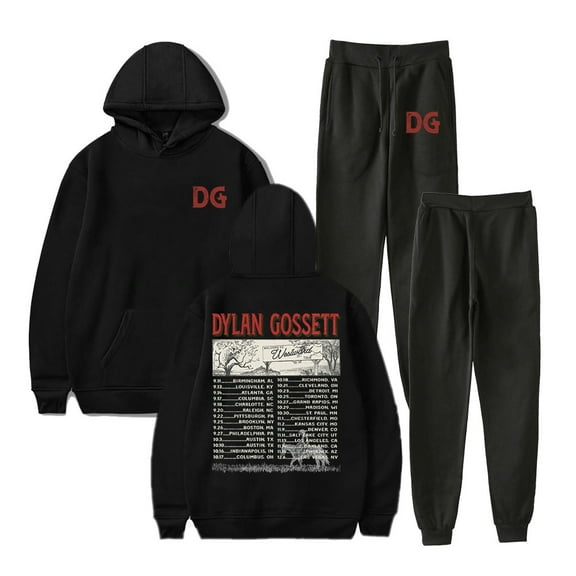 Dylan Gossett The Westward Tour Hoodie Jogger Pants Two Piece Set Sweatshirts Sweatpants Women Men's Set