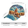 thumbnail image 5 of Xecao Artistic Starry Sky Cloud Dog for Baseball Cap: Unisex, crafted from classic polyester twill fabric, featuring a soft unconstructed design, 5 of 5