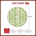 thumbnail image 2 of Sikiie Bamboo Stems And Leaves Christmas Tree Skirt, Christmas Tree Decorations, Christmas Decor, Tree Mat Decoration(30-48IN)-48", 2 of 6