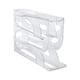 thumbnail image 4 of Soporte para Rollos de Huevo, Dispensador de Huevos, Bandeja Enrollable Automática, Bandeja de Almacenamiento para Huevos, Estuche para Guardar Huevos Borrar 4 niveles, 4 of 9
