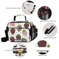 thumbnail image 4 of Chocolate Strawberries with Dots Insulated Lunch Bag Portable Cooler Bag Mommy Bag Large Capacity 6L, 4 of 9