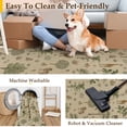 thumbnail image 2 of BERTHMEER 3'x5' Easy Jute Area Rug for Living Room, Front Door Mat Non Slip Washable Neutral Area Rug, Farmhouse Non Slip Low Pile Floor Carpet for Entryway Porch Doorway, Natural, 2 of 4