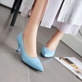thumbnail image 5 of High Heels for Women Closed Toe Heels Stiletto Pointed Toe, 5 of 8