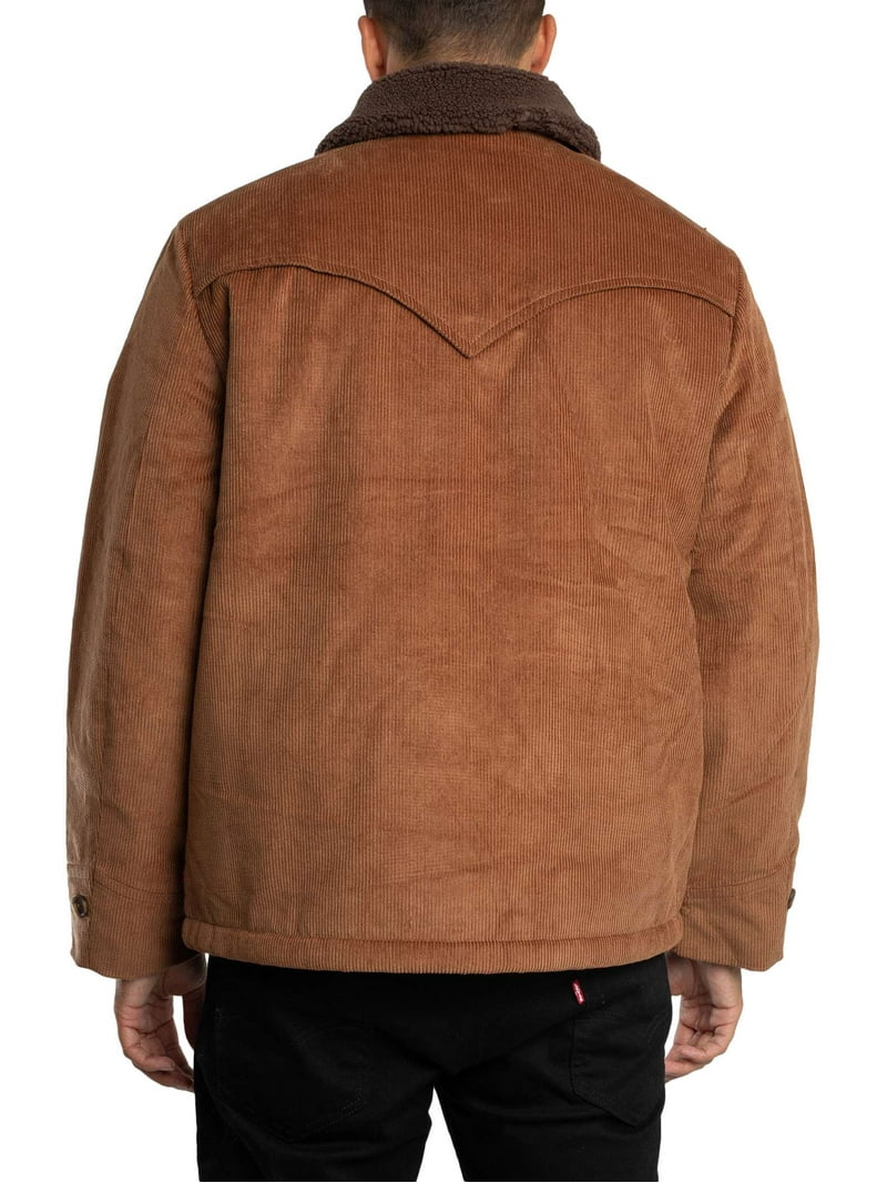 Levi's Durham Cozy Short Jacket, Brown - Walmart.com