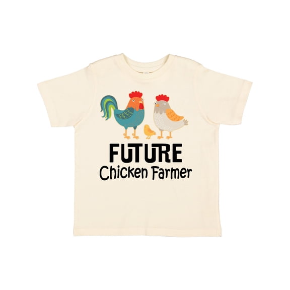 Inktastic Future Chicken Farmer Childs Boys or Girls Toddler T-Shirt