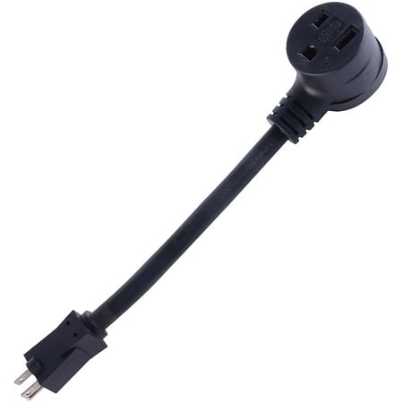 ALEKO WAC121550 Welder Adapter Cord - ETL Listed - 15 A Male to 50 A Female - 12-Inch