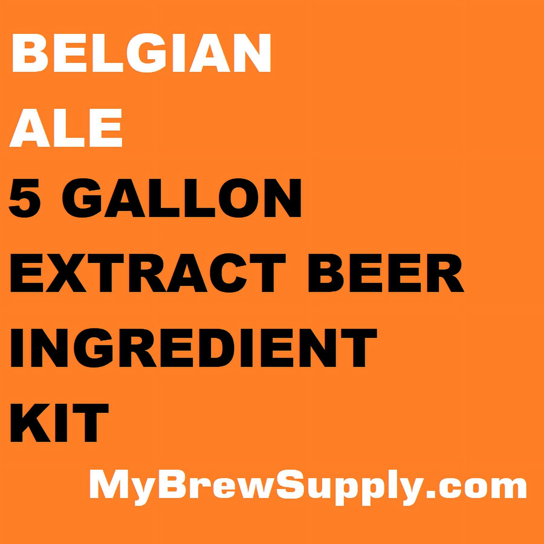 Belgian Ale MBS 5 gal Homebrew Extract Beer Ingredient Kit