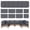 14PCS-GRAY, variant on 14Pcs Outdoor Cushion Covers, Patio Cushion Slipcovers Replacement with Zipper for Outdoor Furniture, Covers Only