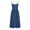 Navy, variant on Kaemgyyd Womens Corset Dress Elegant Spaghetti Strap Flowy Midi Dress Low Cut Pleated Formal Cocktail Dresses for Women