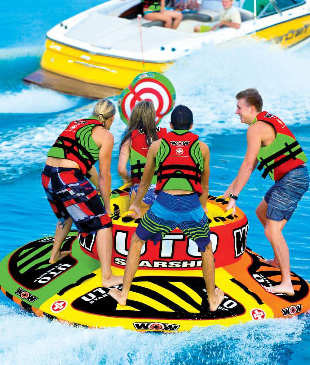 WOW 15-1110 UTO 1 to 5 Rider Starship Inflatable Towable