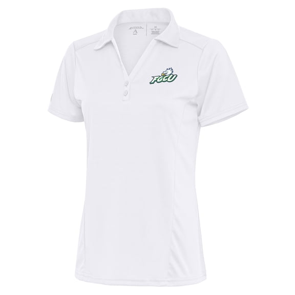 Women's Antigua White Florida Gulf Coast Eagles Tribute Polo