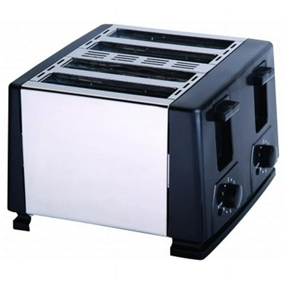 4 Slice Toaster - Black
