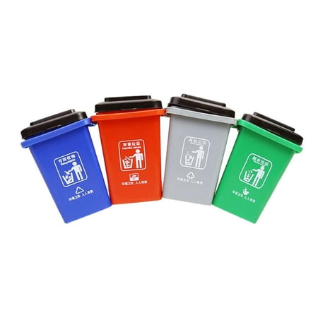 

FRCOLOR 1 Set of Garbage Sorting Games Trash Can Toy Children Early Education Plaything