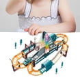 thumbnail image 4 of KLKCMS Ensemble de Jeu de Piste de Course Flexible Jouets de Construction Rail Courbé Jouets de Construction, 4 of 9