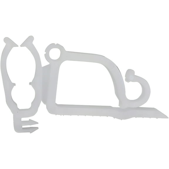 Adams All Purpose Christmas Light Holder - Outdoor Light Holder - 100 Pack, White