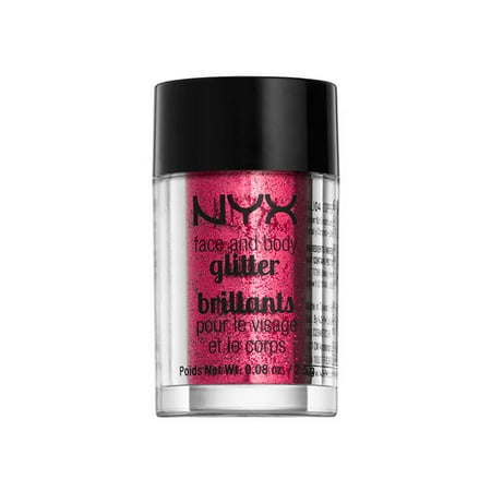 Nyx Glitter - (3 Pack) NYX Face & Body Glitter 09 Red