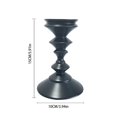 Elegant Black Candlestick Home Decor With Vintage Design For Tables ...