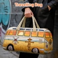 thumbnail image 4 of Quilted Duffle Bag for Travel – Large Weekender Overnight Bag for Women Man, Lightweight Carry On Tote & Gym Bag, Quilted Travel Duffle Bags & Hospital Bag Essentials, 4 of 5
