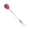 Style C, variant on Fruit Fork, Thickened Stainless Steel Cute Strawberry Shaped 3 Tines Dessert Fork, 1 Pack Food Grade Utensil, Ideal for Tasting Fruit Cake Salad Small Appetizer Daily Home Party Use