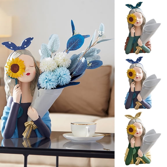 XGFHYJEH Vase, Flower Vase, Vase Decor, Spring Vase, Short Vase, Bouquet Vase, Flower Vases Clearance, Flower Vase Decor, Vase Decorations Clearances