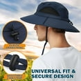 thumbnail image 3 of Sombrero EINSKEY de ala ancha UPF 50+, protección UV, impermeable, 3 of 8