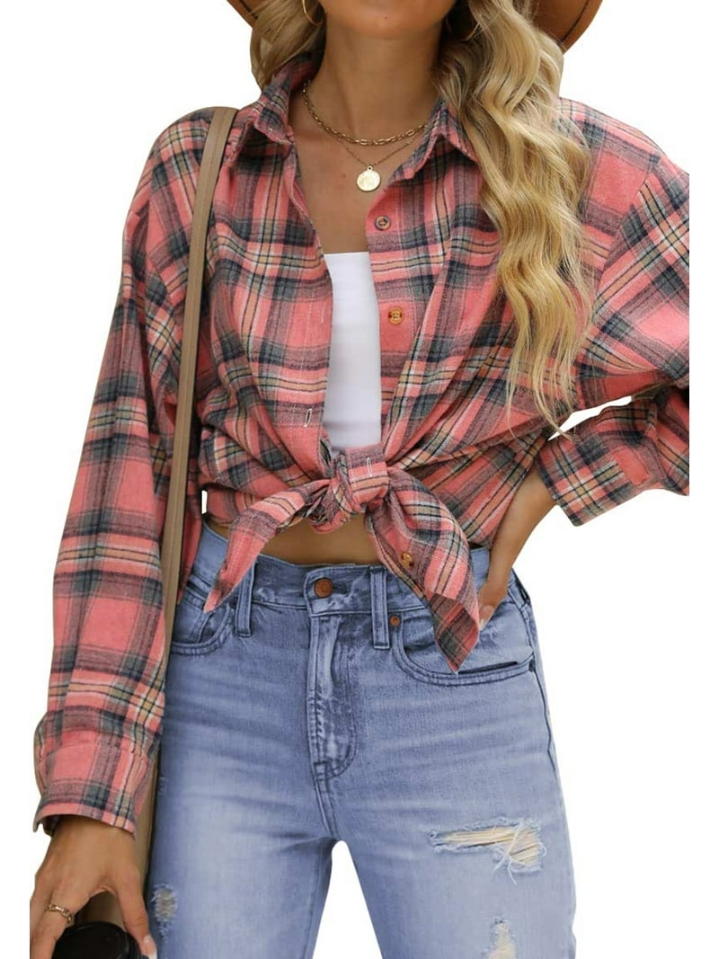 Walmart Black Friday Deals 2025 - Fantaslook Plaid Flannel Shirts