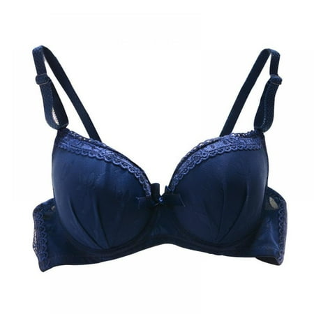 

Oaktree Women s Underwear Thin Padded Bra Underwire Push Up Underwear Brassiere Cup B