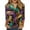 Navy, variant on LNZGNM Mardi Gras Shirts for Women Mask Button Up Cozy T-Shirt Carnival Fashion 3/4 Sleeve Top Funny Loose Fit Outfit for Party, Purple, L