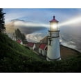 thumbnail image 4 of Ron Langager 14x12 Black Modern Wood Framed Wall Art Titled - Heceta Head Lighthouse, 4 of 6