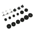 thumbnail image 3 of Drum 21Pcs Drum Cymbal Felt Pad Non Slip Instrument Accessory Replacement Part Set Kit, 3 of 7