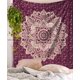 thumbnail image 2 of Hecho a mano Hippie Algodón Estampado Étnico Bohemio Mandala Ombre Funda Nórdica Ropa de Cama, 2 of 3