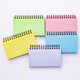 thumbnail image 4 of Libreta pequeña con espiral, agenda, 50 hojas, para oficina, para mujeres y hombres, versión horizontal en color blanco, 4 of 5