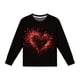 thumbnail image 5 of TaTaai Children's Pocket Print Sweatshirt & Sweatpants Set, Cozy Pullover Two Piece Outfit, Boys Girls Holiday Photo Coordinated Wear, Valentine's Day Christmas Set Gift, 5 of 8