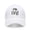 White, variant on Trendy Womens Baseball Cap Unisex Fashion Cotton Polo Style Fun Inspirational Saying Seasonal Outdoor Travel Headwear (Black)