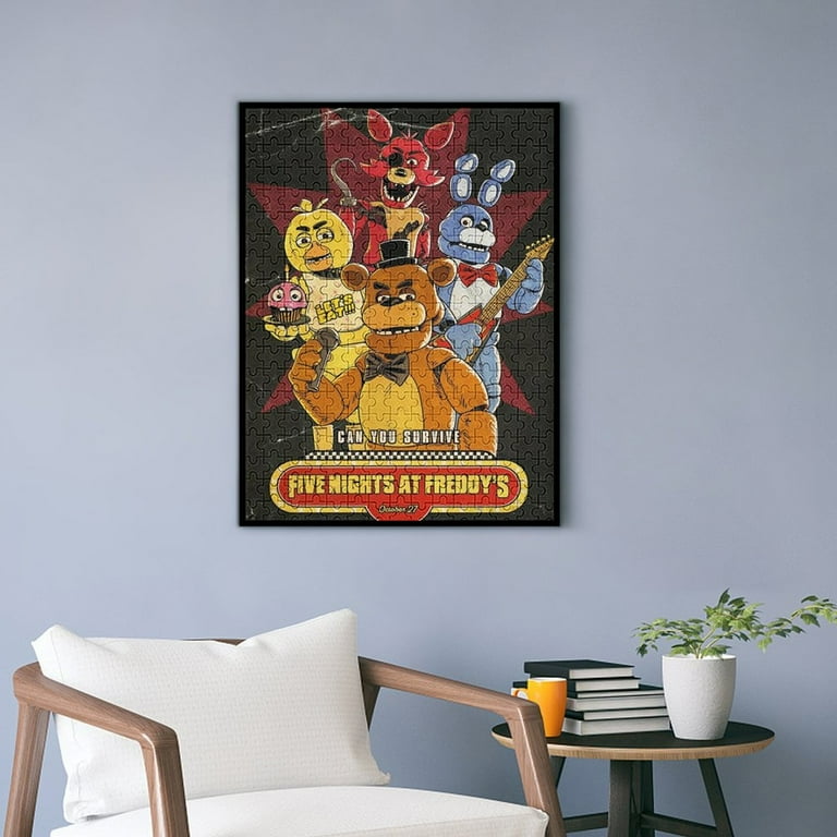 Five Nights at Freddy's FNAF Jigsaw Puzzle, Wood Puzzles