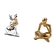 thumbnail image 5 of Figuras de payaso,Escultura de payaso,adorno de mesa,Figura de lector abstracto,Estatua de pensador abstracto,arte,artesanías,decoraciones,Figuras humanas decorativas para oficina,objetos, 5 of 8