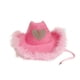 thumbnail image 2 of Sombrero de vaquero rosa Salvador para juegos de rol suministros para fiestas disfraces, 2 of 10
